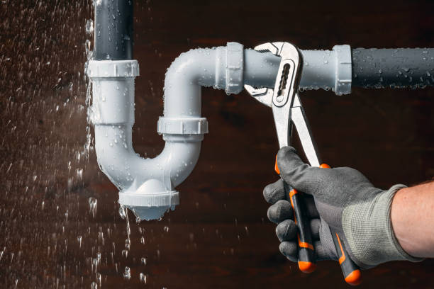 Professional Drain Cleaning technician working in Victor, CA